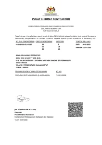Sijil Taraf Bumiputera